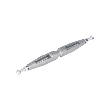 Conector de refacción para cadena de riel tipo T.