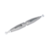 Conector de refacción para cadena de riel tipo T.
