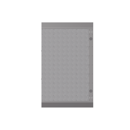 Base ADICIONAL para Torniquetes de la Serie DSK3B961 / Añade 1 Carril de 90 cms / Requiere DS-K3B961TX-BASE900-S