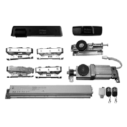 Sistema de automatizacion para Puerta Deslizable, Para puerta de hasta 300 KG, Color Negro