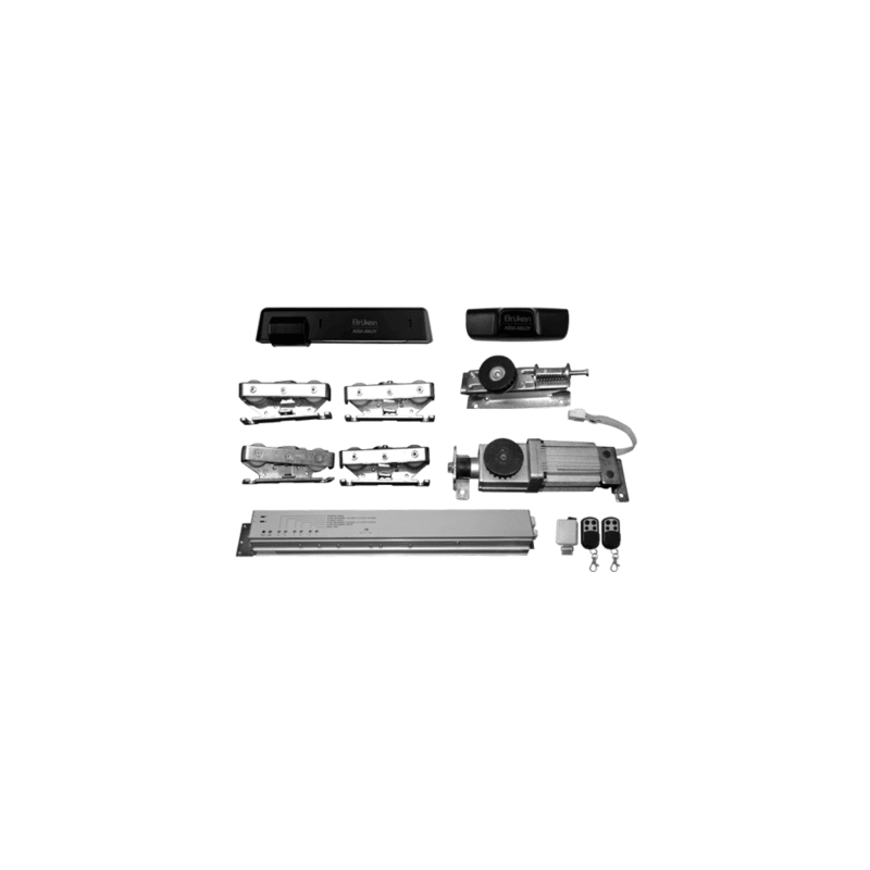 Sistema de automatizacion para Puerta Deslizable, Para puerta de hasta 300 KG, Color Negro