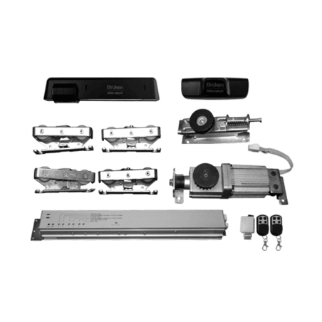Sistema de automatizacion para Puerta Deslizable, Para puerta de hasta 300 KG, Color Negro