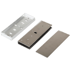 Montaje Para Puerta de Vidrio Tipo "U" / Para Chapas Magnéticas de 1200 Lbs / Secolarm