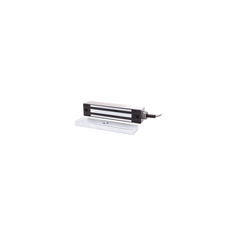 Chapa Magnetica 600 Lbs Para Uso en Exterior / IP65 / Con Cordón Armado