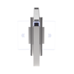 Torniquete Swing Central PREMIUM para Ampliar Carriles / Iluminación LED / Carril de 90 cms / Requiere Torniquetes Izquierdo y 