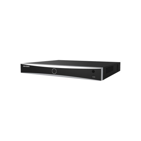 NVR 12 Megapixel (4K) / 32 canales IP / AcuSense (Evita Falsas Alarmas) / Reconocimiento Facial / 2 Bahías de Disco Duro / HDMI