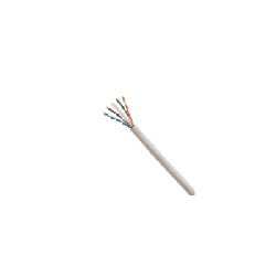 Bobina de Cable UTP 305 Metros (1000 Pies) de Cobre, TX6000™ PanNet, Blanco, Categoría 6 (24 AWG), CMP (Plenum), de 4 Pares