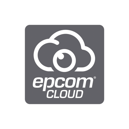 Suscripción Anual Epcom Cloud / Grabación en la nube para 1 canal de video a 2MP con 7 días de retención / Grabación contin