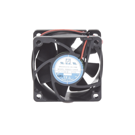 Ventilador Anticondensante Axial Cuadrado, 60x60x25 mm, 12 Vcc, 4390 RPM, 1.8 W, 0.15 A, Flujo de Aire de 25.0 CFM, Unión Sella