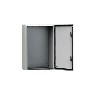 Gabinete de Uso Exterior MAS 600 x 400 x 240 mm NEMA 4/12/13 IP66 IK10 de Acero Dulce 1.5 mm con Platina de Montaje Incluida Col