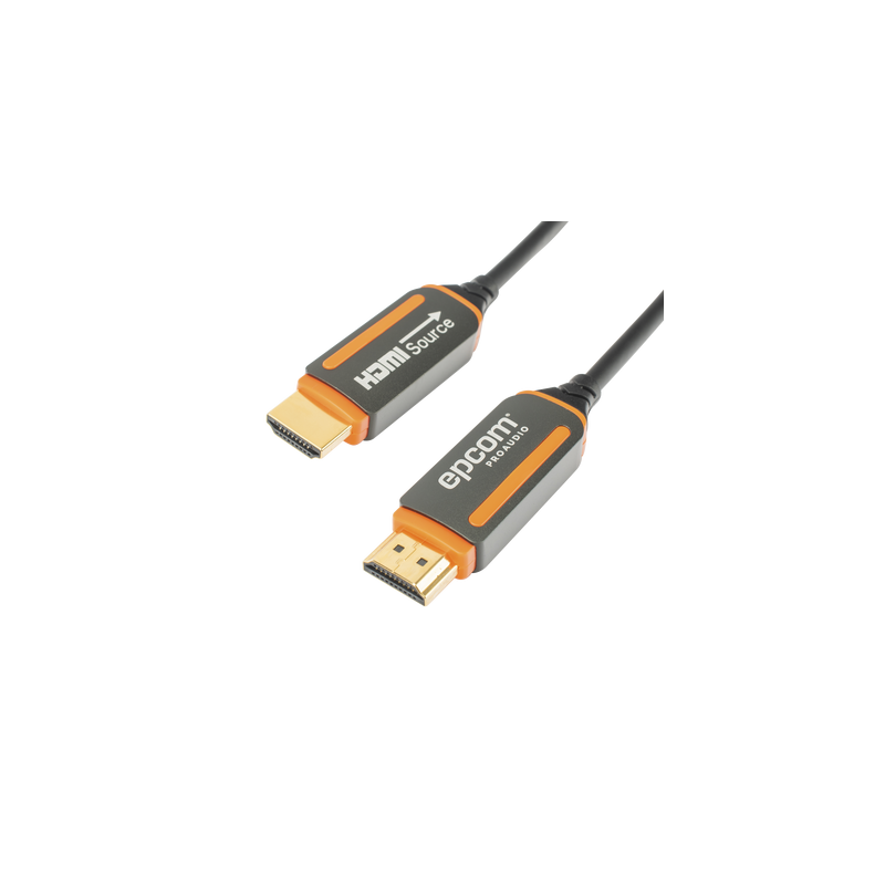 Cable HDMI de Fibra Óptica de 30 Metros (98.43 Pies) | Alta Definición | Versión 2.0 | Alta Velocidad 18Gbps | 4K@60Hz | HDCP
