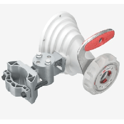 Antena Horn Asimétrica 5 GHz / 17 dBi de Ganancia / Patrón Asimétrico 45° / TwistPort™ Waveguide / IP55 / Montaje UBR / Pa
