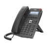 Teléfono IP empresarial para 2 lineas SIP con pantalla LCD, Puertos Gigabit, Códec Opus, conferencia de 3 vías, PoE.