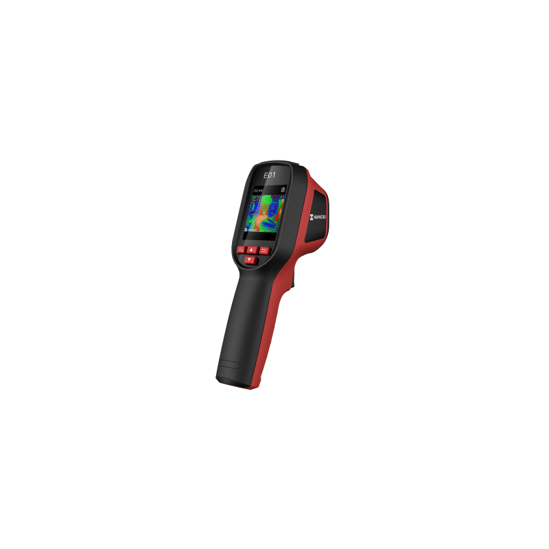 E01 - Cámara Termográfica Portátil Eco Series / SuperIR 240 x 240 / Rango de -20°C a 400°C / Pantalla LCD 2.4" / Modos Supe