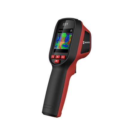 E01 - Cámara Termográfica Portátil Eco Series / SuperIR 240 x 240 / Rango de -20°C a 400°C / Pantalla LCD 2.4" / Modos Supe