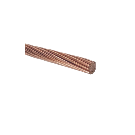100 m / 10 AWG / Cable Eléctrico / Cobre Desnudo