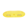 Boya D / Plastico Duradero / Amarilla / 4 Orificios / LEDS REFLEJANTES / 20 Toneladas.
