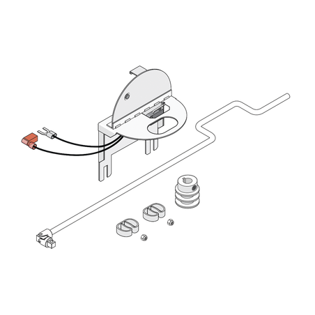 Kit de operación manual para barrera 1601