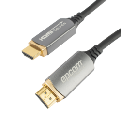 Cable HDMI de Fibra Óptica de 15 Metros (49.21 Pies) | Alta Definición | Versión 2.1 | Alta Velocidad 18Gbps | 8K@60Hz | HDCP