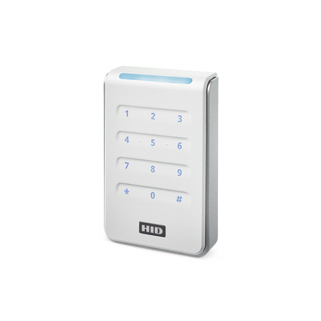 Lector R40 con TECLADO SIGNO WHITE Estandar Multitecnologia/ 40KNWS-00-000000/ Garantia de Por Vida/ Pigtail/Wiegand & OSDP