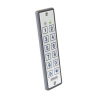 Lector ultra delgado de proximidad con teclado, capacidad de lectura de tarjetas de proximidad de 125 Khz (tipo EM y HID)