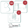 [BAJO PEDIDO] Licencia de 3 años para software Acceso3 TITANIUM / 500 Empleados / 1 reloj / 1 PC / Compatible con SISTEMAS DE N