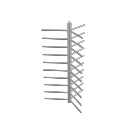 Eje Central de Refacción para Torniquetes Hikvision de Cuerpo Completo DS-K3H44X0 / Acero Inoxidable