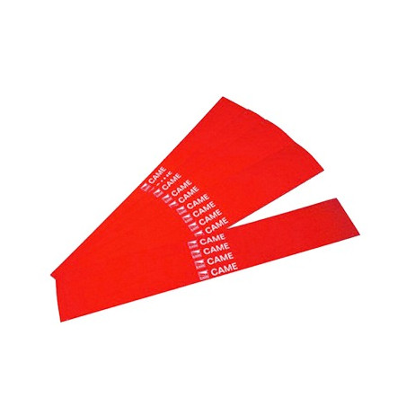 Paquete de 20 bandas reflectantes rojas para mástil 001-G0401,001-G0601 CAME