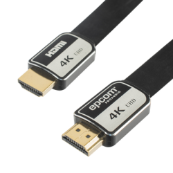 Cable HDMI de 1.8 Metros (5.91 Pies) | Alta Definición | Versión 2.0 | Alta Velocidad 18Gbps | 4K@60Hz | Conectores Chapados e