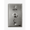 Botón de Cabeza Plana / Exterior IP66 / Estético / Placa de Acero Inoxidable