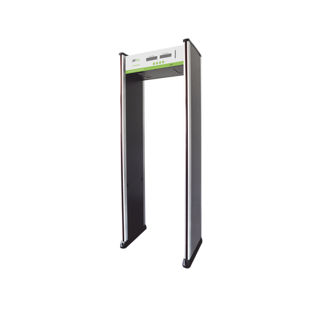 Arco Detector de Metales de 6 Zonas / Sensor IR / Contador de personas / Contador de alarmas.