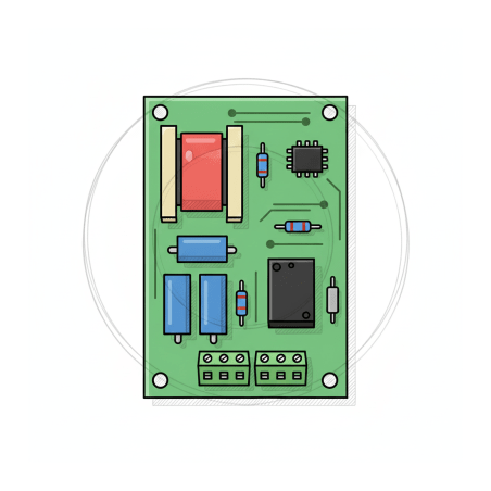 Tarjeta electronica de control de acceso para torniquete central DSK3B801L/M (K3B801A)