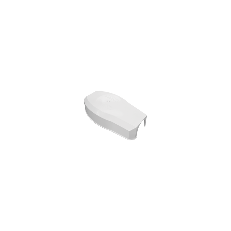Refacción para 1601/1603 / Tapa plástica para enganche de mástil / Color Blanco