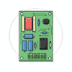 Tarjeta electronica esclava de control de torniquete DSK3M101A801