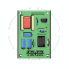Tarjeta electronica esclava de control de torniquete DSK3M101A801