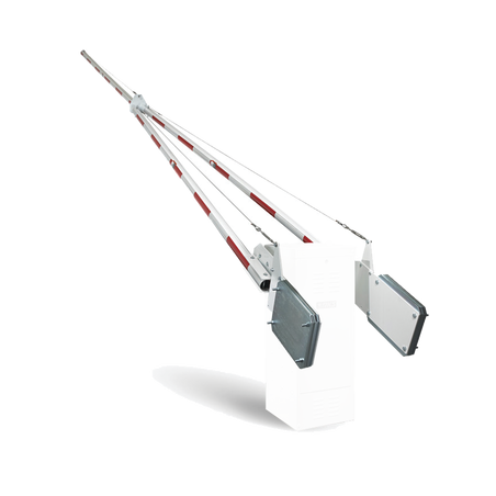 Brazo Tubular de Aluminio de 27 ft Para Barreras Doorking 1602