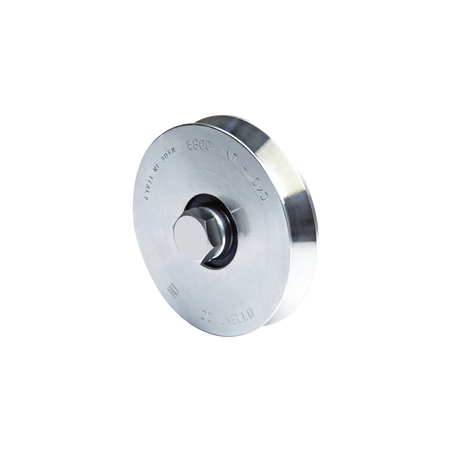 Rueda de 12 cm / Con Capacidad Para Puertas de Hasta 240 kg / Sin Soporte / Canal Tipo "V"