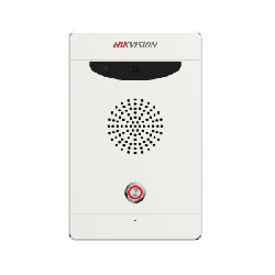Estación de Alarma de Pánico con Video / Cámara 2 Mergapixel / Audio Bidireccional / Alarma de Manipulación / PoE / IP65 / I