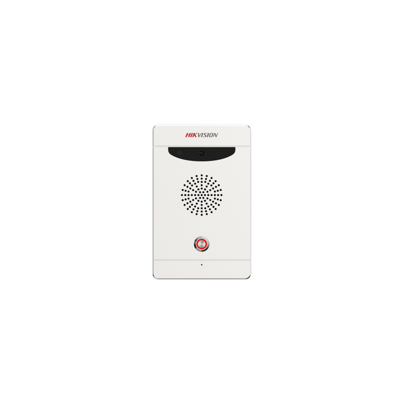 Estación de Alarma de Pánico con Video / Cámara 2 Mergapixel / Audio Bidireccional / Alarma de Manipulación / PoE / IP65 / I