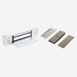 Kit Para Control de Acceso Incluye Chapa Magnética de 1200 Lbs / Montaje En "U" Para Puerta de Cristal / Uso Interior / Certifi