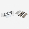 Kit Para Control de Acceso Incluye Chapa Magnética de 1200 Lbs / Montaje En "U" Para Puerta de Cristal / Uso Interior / Certifi