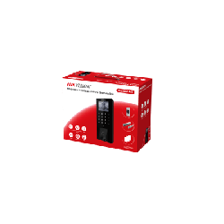 Kit Terminal Control Acceso Biométrico DS-KAS807 / Reconocimiento Facial y Huella Digital / 2.4" LCD / 5000 Huellas + 5000 Tarj