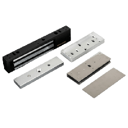 Kit Para Control de Acceso Incluye Chapa Magnética de 600 Lbs / Montaje En "U" Para Puerta de Cristal / Uso Interior / Certific