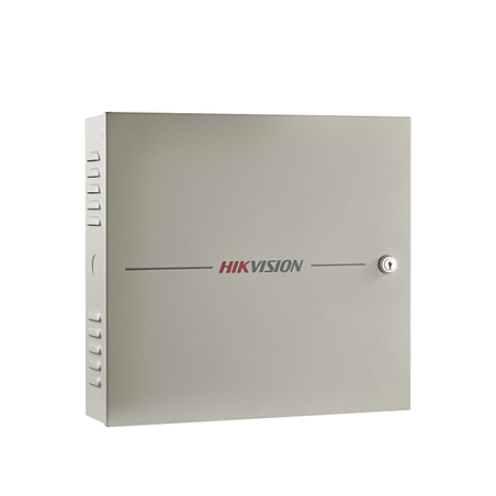 Controlador de Acceso 1 Puerta / 2 Lectores de Huella o tarjeta / Integración con cámaras / 100,000 Tarjetas / Incluye Gabinet