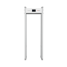 Arco Detector de Metales de 18 Zonas con Pantalla LCD de 7" / Conteo de personas y Alarmas / Ajuste de Sensibilidad e Interferen