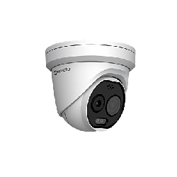 (HIKMICRO) Turret IP Bi-espectral (Térmica + Óptica) / Lente Térmico 2.1 mm (256 X 192) / Lente Óptico 2.2 mm (5 Megapixel) 