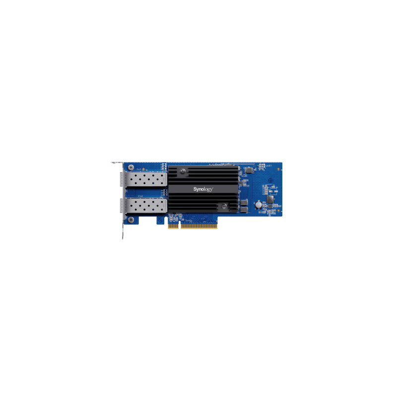 Adaptador de Red SFP+ de 10 GbE de Doble Puerto | Compatible con Synology | PCIe 3.0 x8 | Link Aggregation | Jumbo Frame 9 KB | 