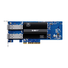 Adaptador de Red SFP+ de 10 GbE de Doble Puerto | Compatible con Synology | PCIe 3.0 x8 | Link Aggregation | Jumbo Frame 9 KB | 