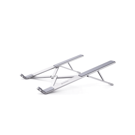 Soporte Portátil de Aluminio para Laptop / Amplia Compatibilidad de 11-17.3" / Ajuste de Altura 46.5 mm-136.5 mm / Capacidad de