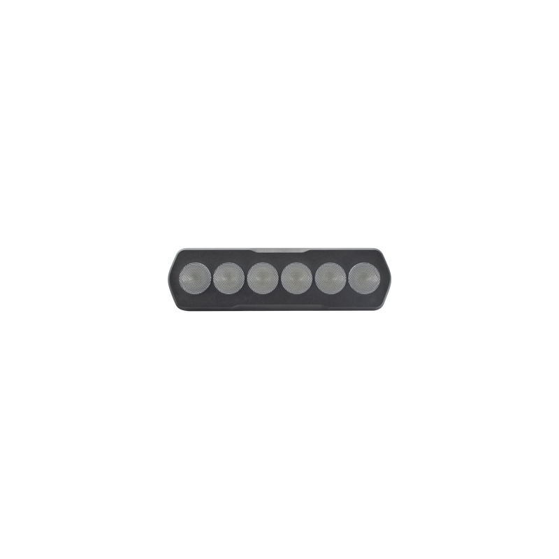 Luz de Trabajo Ultra brillante Rectangular, 6 LED, 1300 Lúmenes, 12-24 Vcd